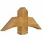Ekena Millwork Bellingham Rough Sawn Timber Gable Bracket, Western Red Cedar, 36"W x 15"H x 4"D x 6"F, 10/12 Pitch GBW036X15X0406BEL00RWR - alternate 3